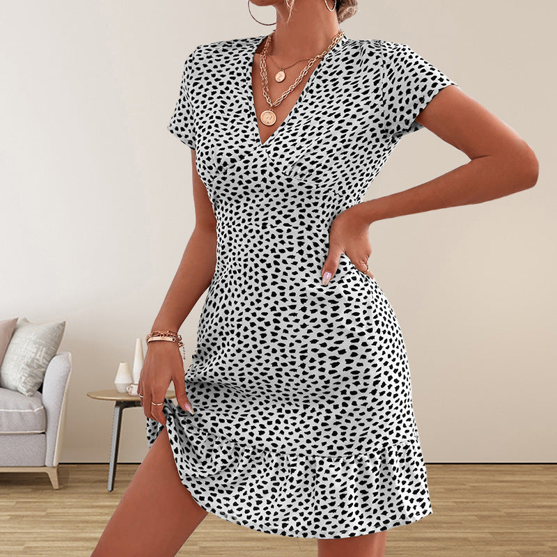 Robe de vacances fleurie