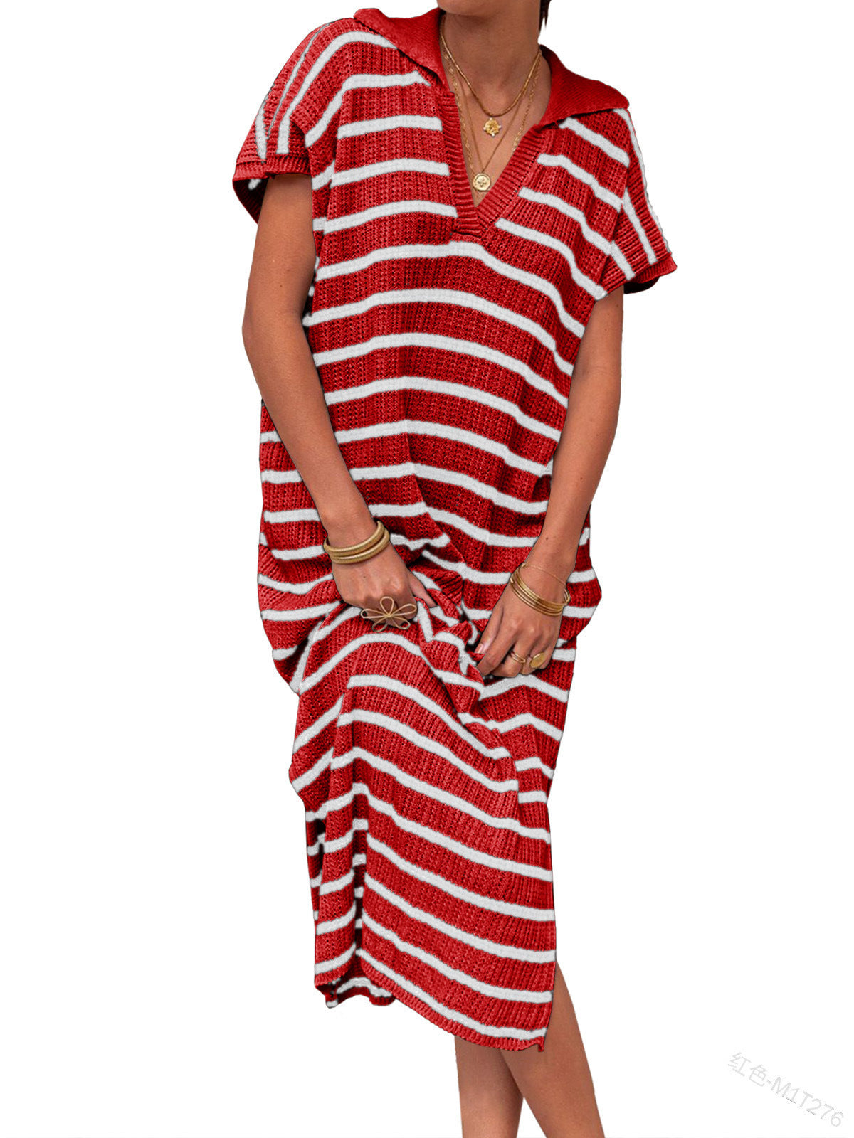 Robe pull fendue