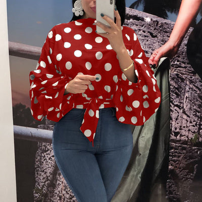 Plus Size Loose Sleeve Blouse
