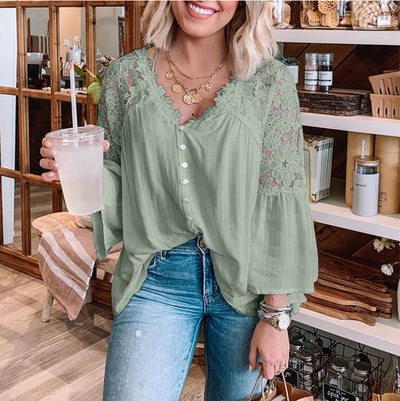 Flared Sleeve Blouse – Women