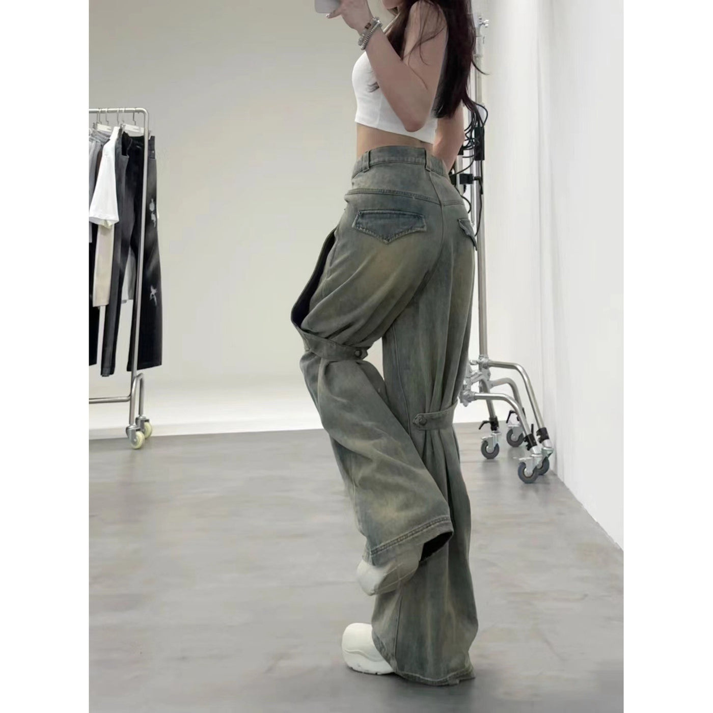 Women's High Street Wide-Leg Pants - Shé Hauté
