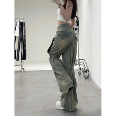 Women's High Street Wide-Leg Pants - Shé Hauté