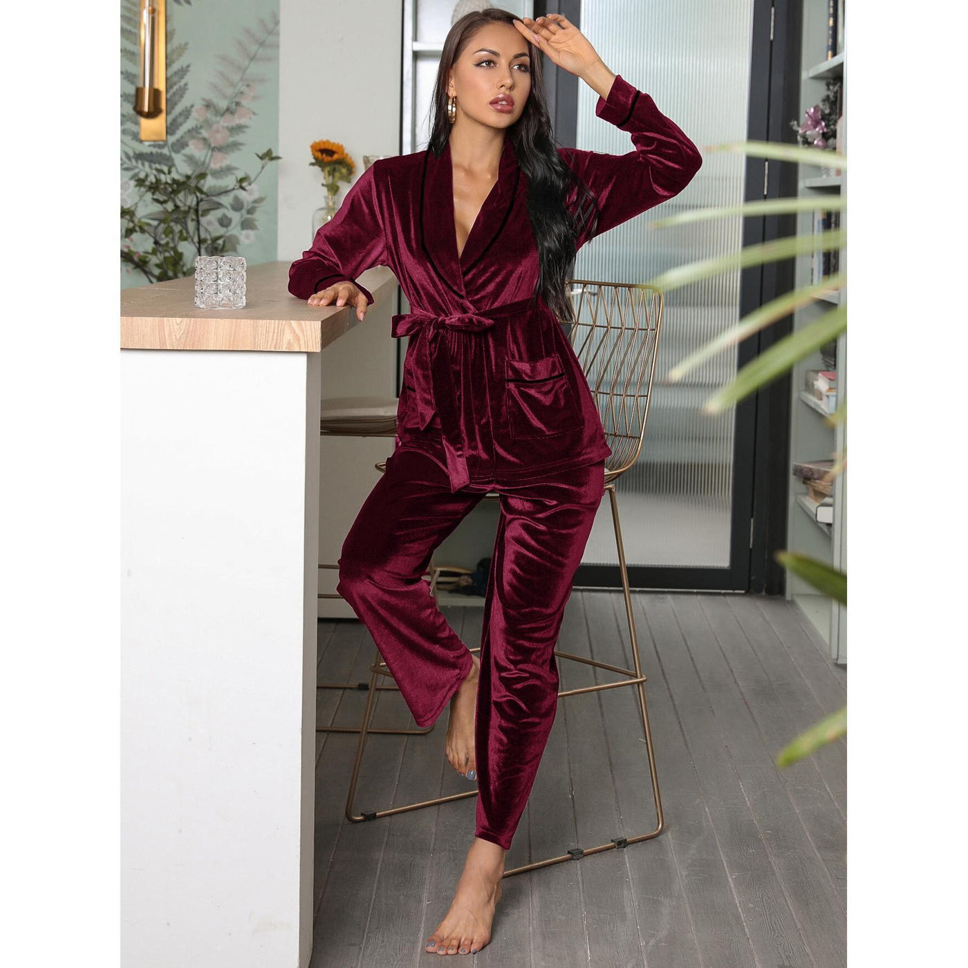 Ensemble pyjama en polaire
