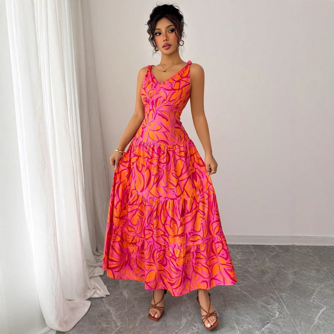 Robe à imprimé audacieux