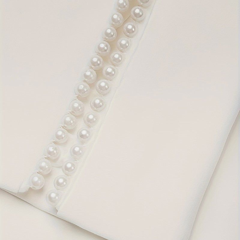 Pearl Slit Sleeve Dress - Shé Hauté