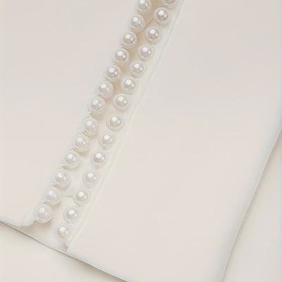 Pearl Slit Sleeve Dress - Shé Hauté