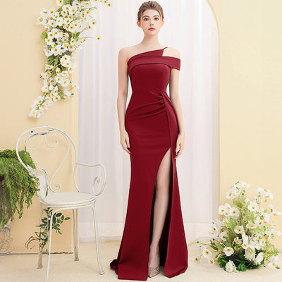Women's Elegant Fishtail Dress - Shé Hauté