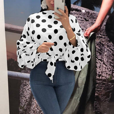 Plus Size Loose Sleeve Blouse