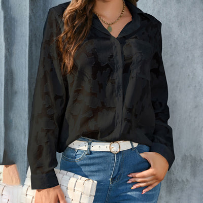 Casual Long Sleeve Top – Women