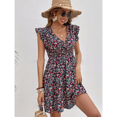 High Waist Floral