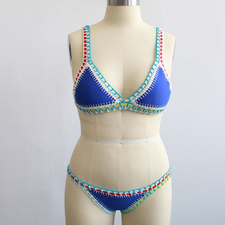 Hand-woven beach Bikini - Shé Hauté