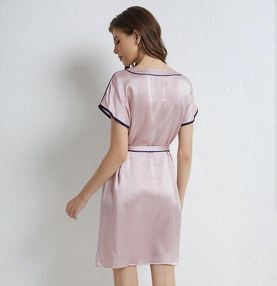 Chemise de nuit en soie