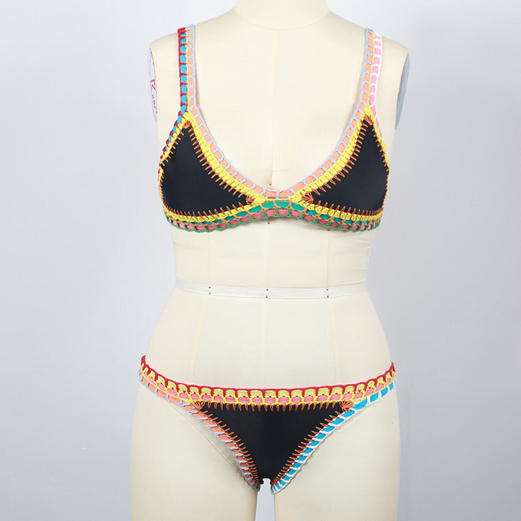 Hand-woven beach Bikini - Shé Hauté