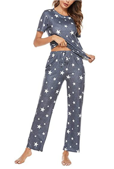 Pyjama à imprimé étoiles