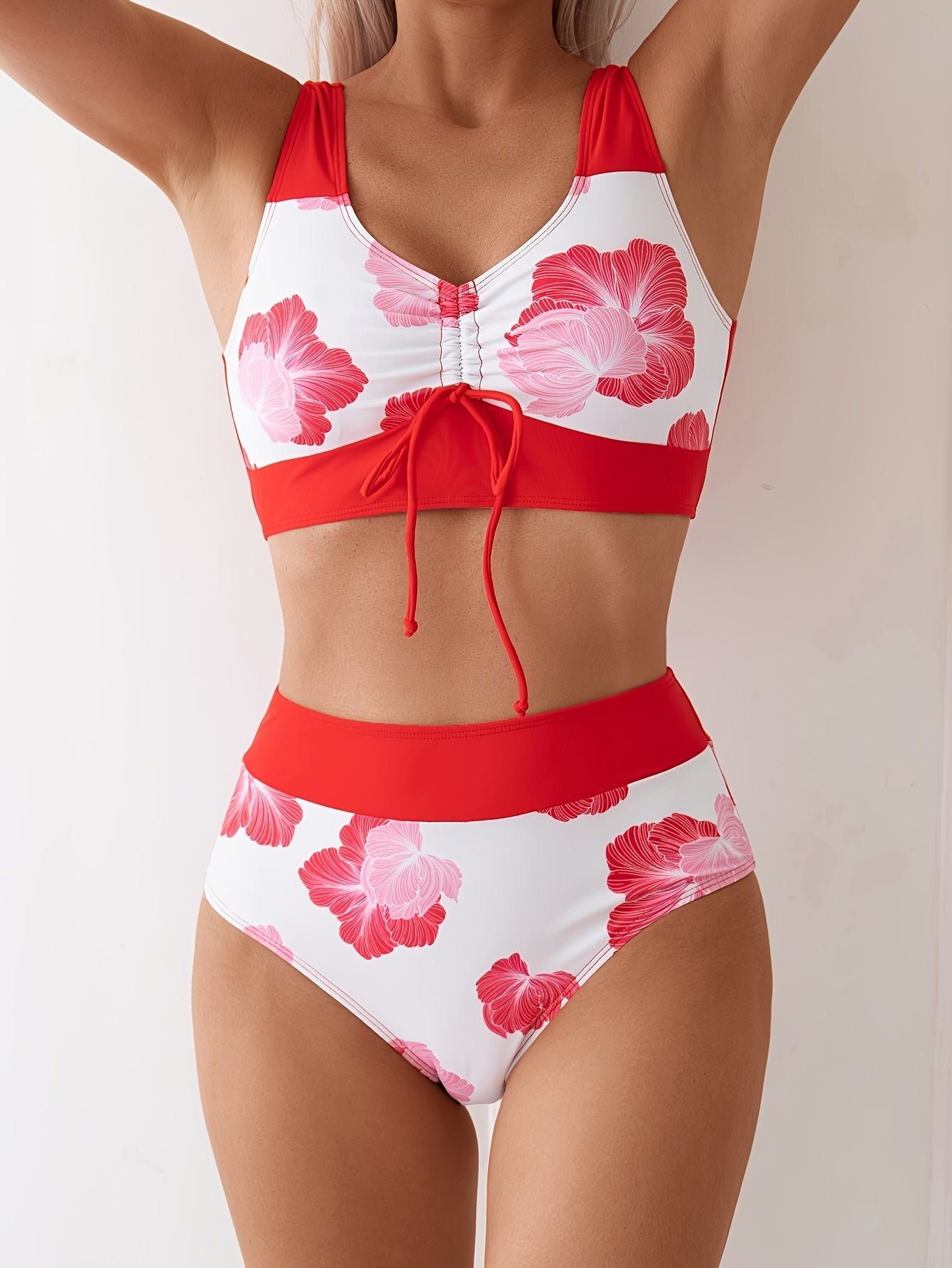 Flower Print Holiday Bikini – Women - Shé Hauté