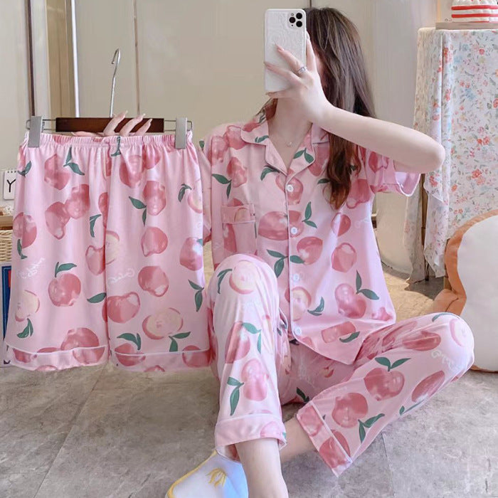 Fruit Print PJ Set