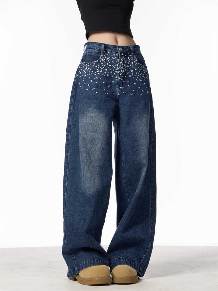 Vintage Flower Jeans
