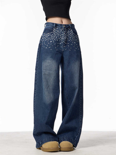 Vintage Flower Jeans