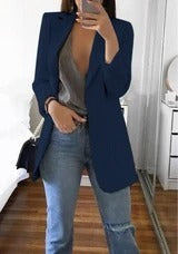 Blazer slim à revers