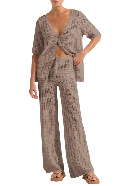 Cutout Sweater Suit