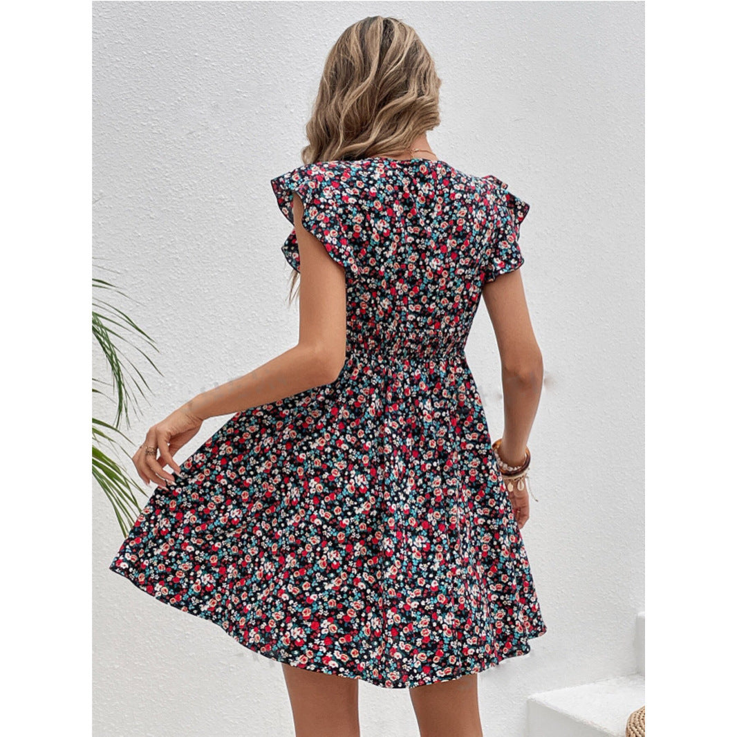High Waist Floral