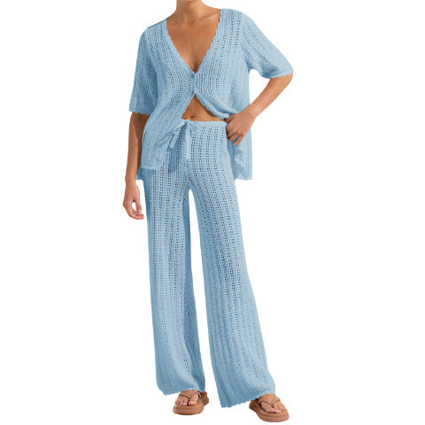 Cutout Sweater Suit