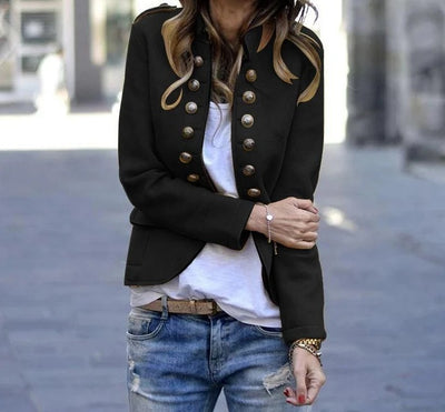 Trendy Button Coat