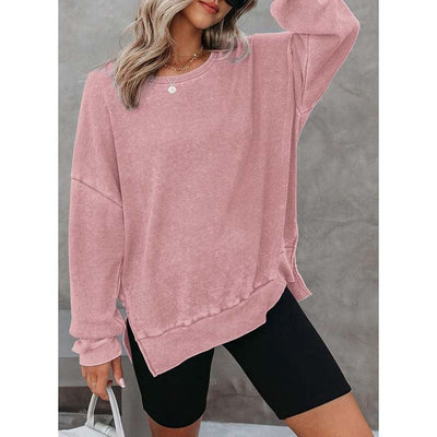 Women's Waffle Knit Sweatshirt