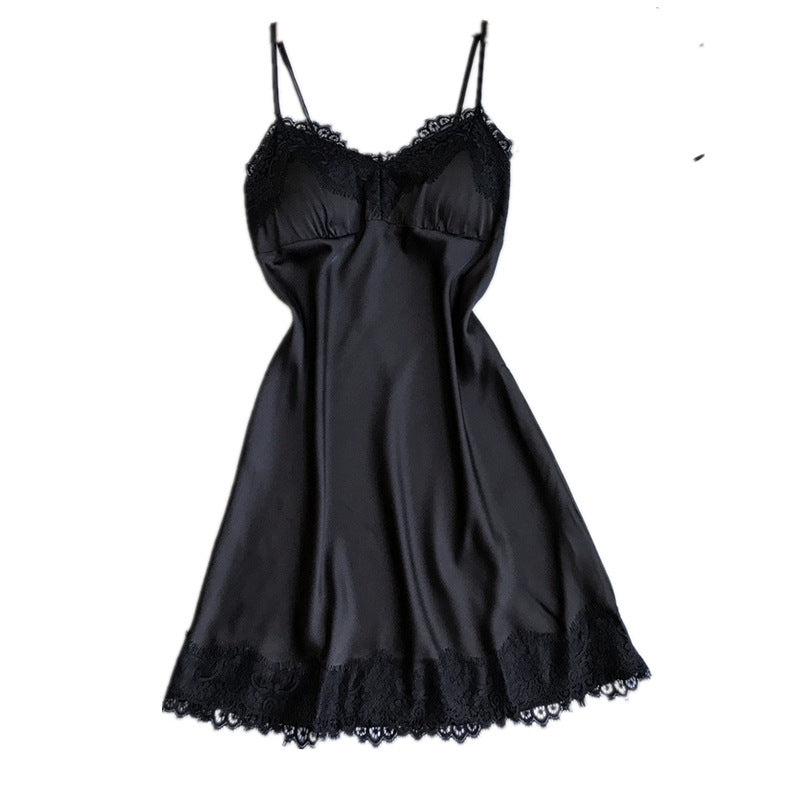 Robe nuisette en soie