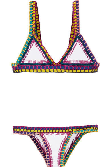 Hand-woven beach Bikini - Shé Hauté