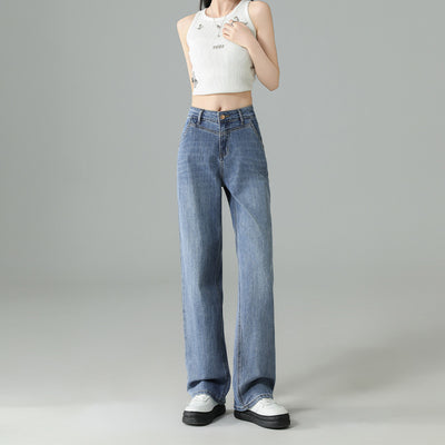 Trendy Wide-leg Jeans