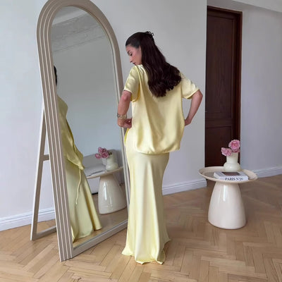 Tied Top Maxi Set