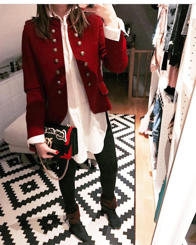Trendy Button Coat