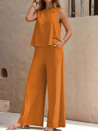 Loose Fit Trouser Set
