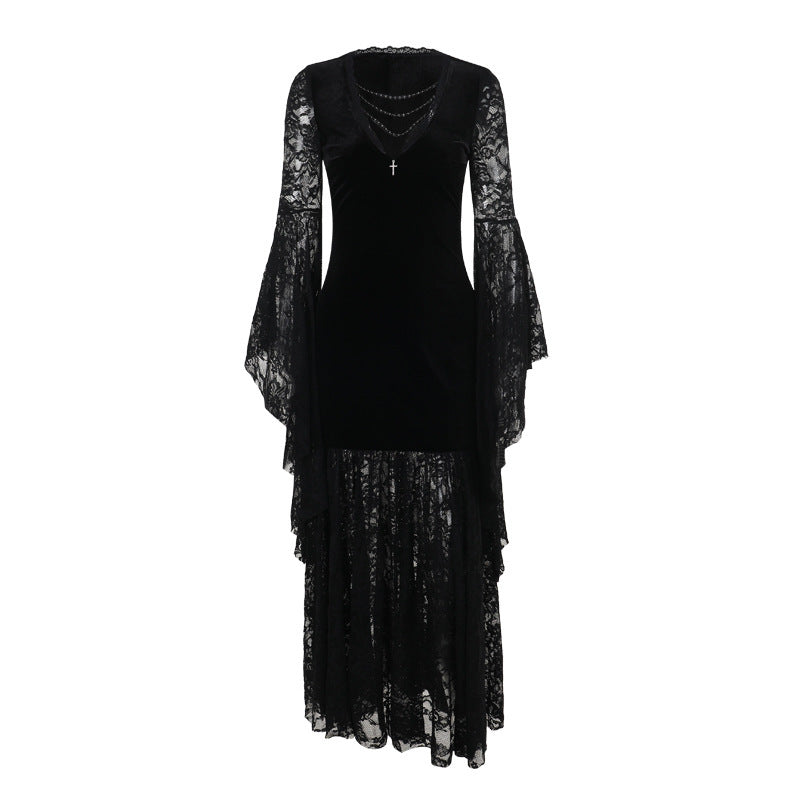 Velvet Stitch Dress
