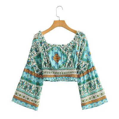 Fall Printed Suit Set