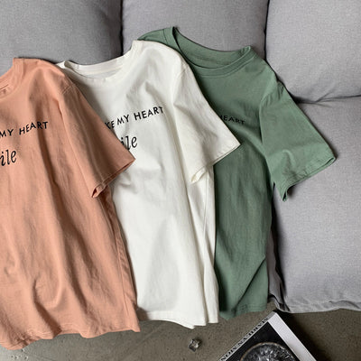 White Text T-Shirt