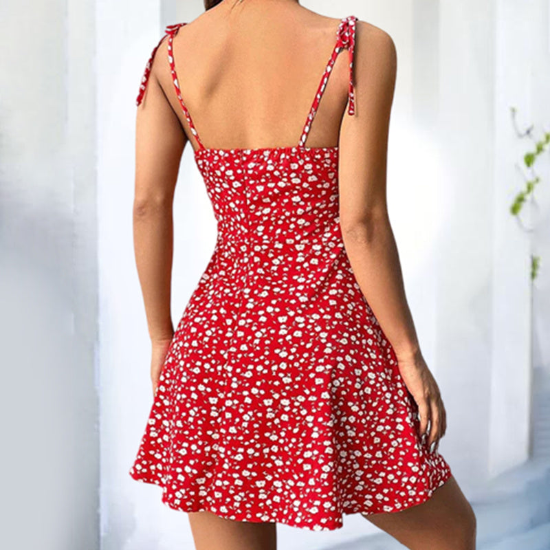 Boho Ruffle Dress