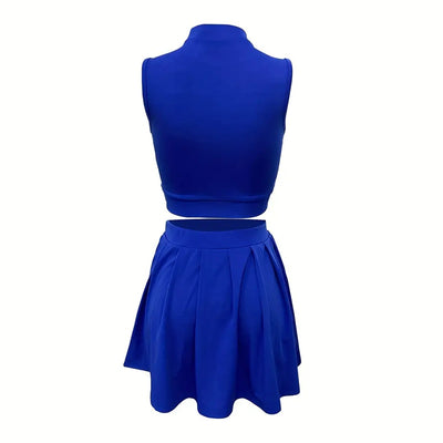 2-Piece Crop & Skirt Set