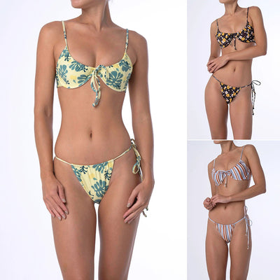 Floral bikini split - Shé Hauté