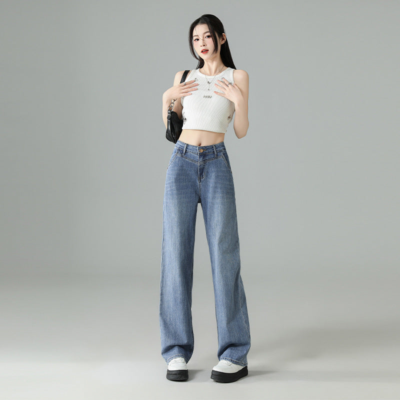 Trendy Wide-leg Jeans