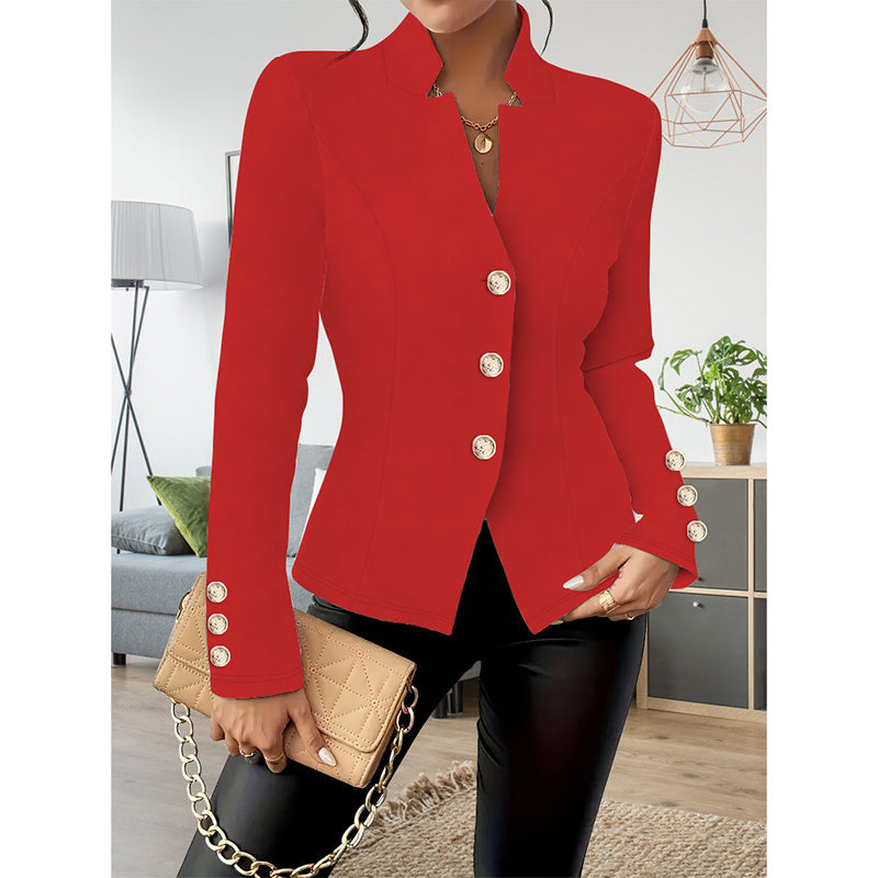Blazer décontracté coupe slim 