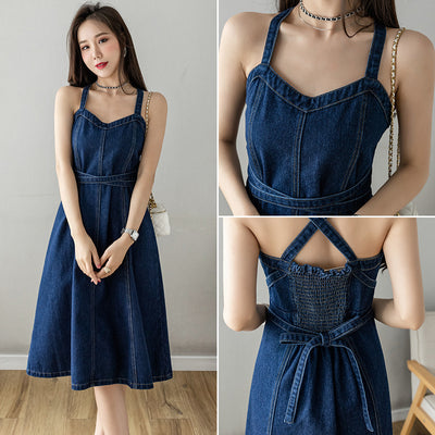 Plus Denim Suspender