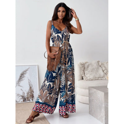 Strap One-Piece Jumpsuit