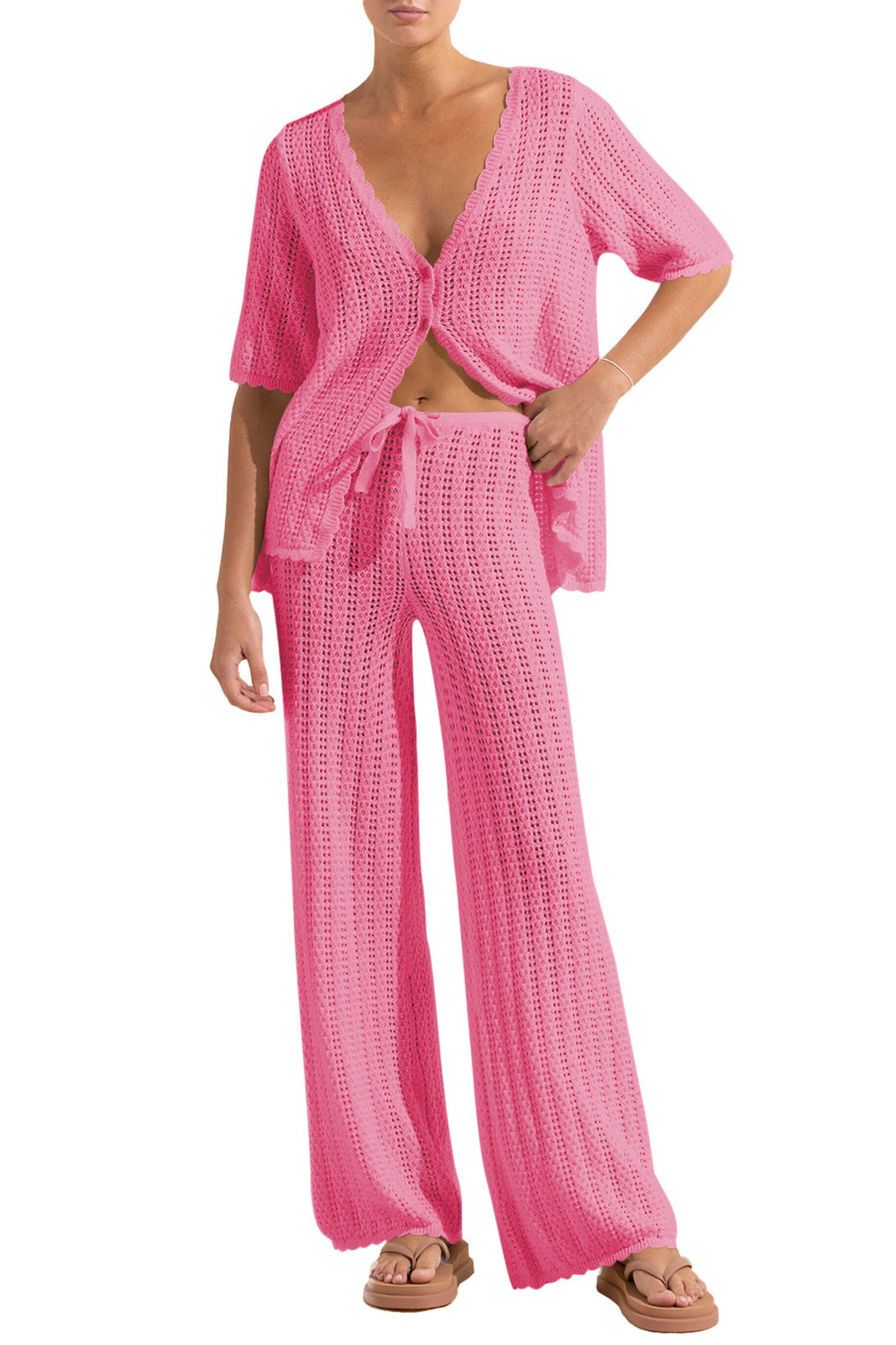 Cutout Sweater Suit