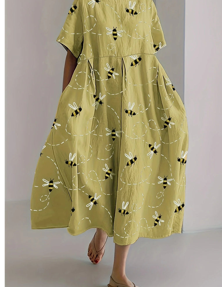 Robe à imprimé Plus Bio
