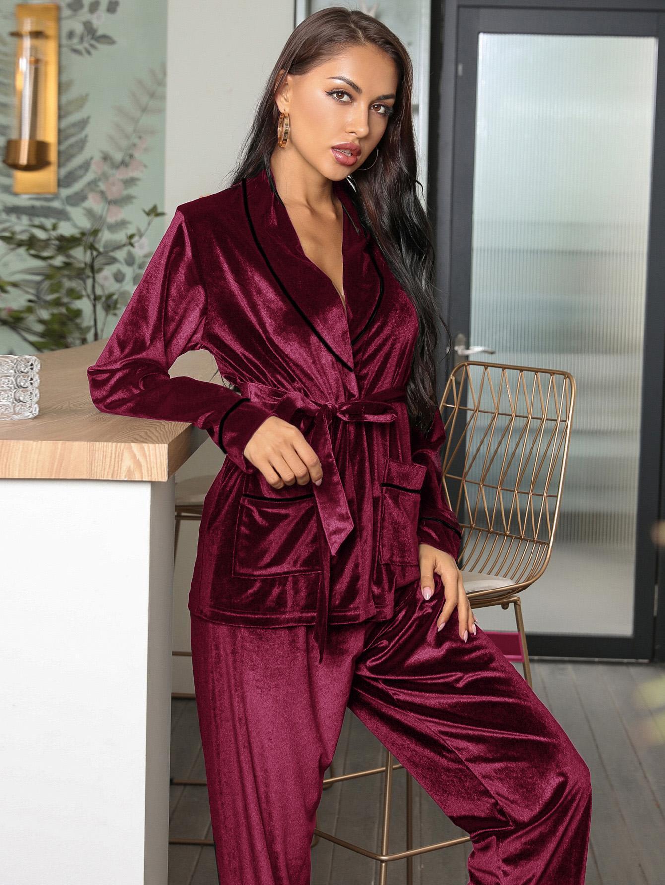 Ensemble pyjama en polaire