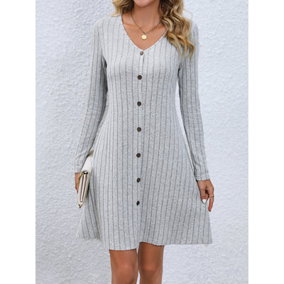 Robe longue coupe slim
