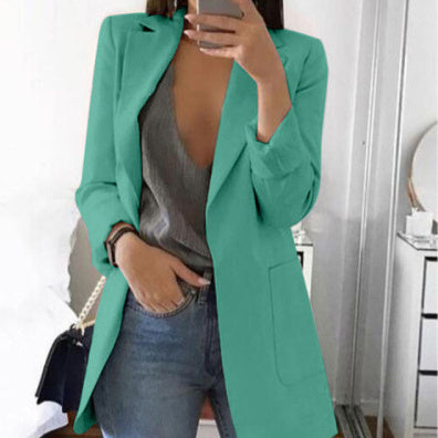 Blazer à revers slim