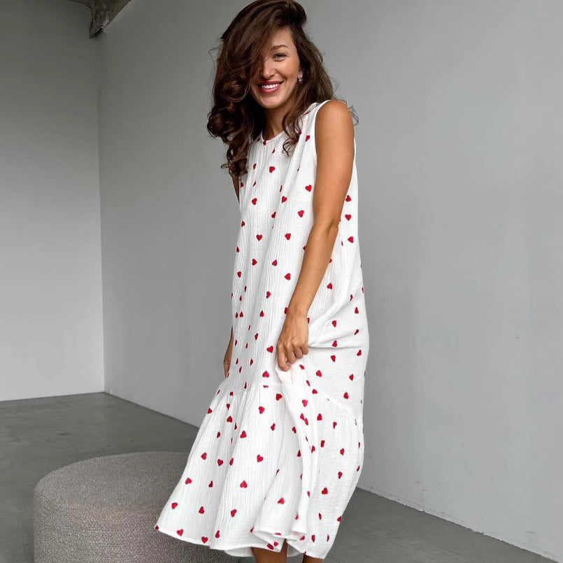 Robe d'amour en coton